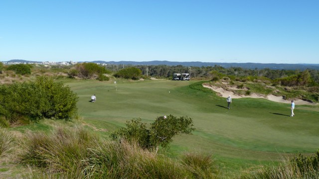 The 4th green at Magenta Shores Golf & Country Club