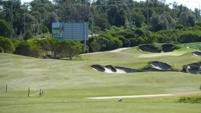 The 6th tee at Magenta Shores Golf & Country Club