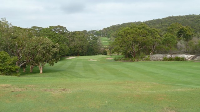 Looking down the 13th fairway at Monash Country Club