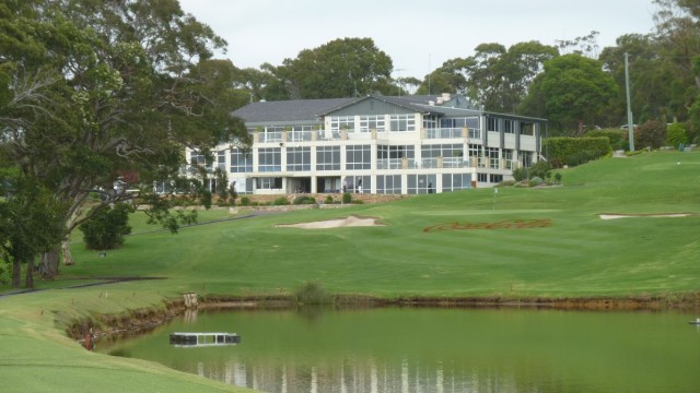 The 14th tee at Monash Country Club