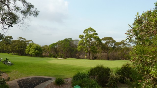 The 16th green at Monash Country Club