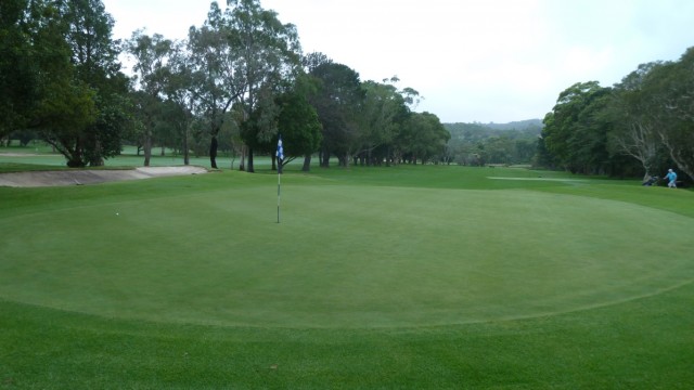 Looking back from the 2nd green at Monash Country Club