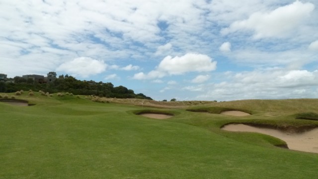 The 13th green at Moonah Links Open Course