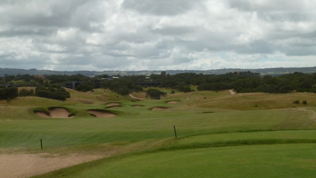 The 4th tee at Moonah Links Open Course