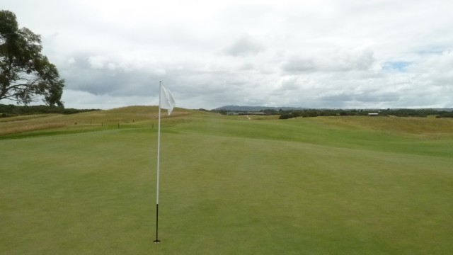 The 6th green at Moonah Links Open Course