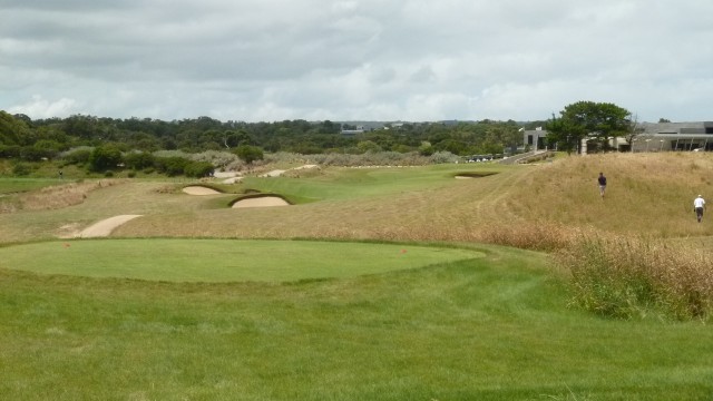 The 9th tee at Moonah Links Open Course