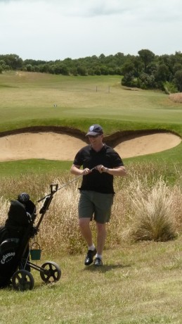 Jams on the 9th at Moonah Links Open Course