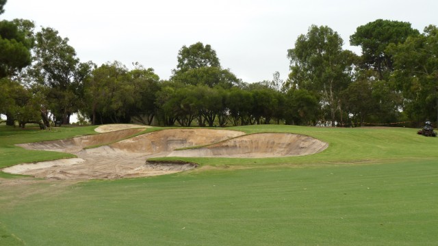 The 12th green at Mt Lawley Golf Club