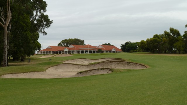 The 18th fairway at Mt Lawley Golf Club