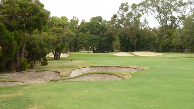 The 1st fairway at Mt Lawley Golf Club