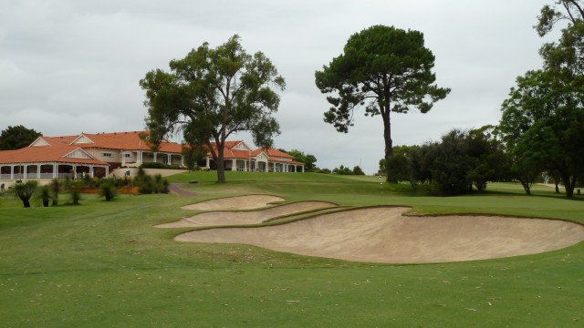 The 9th green at Mt Lawley Golf Club