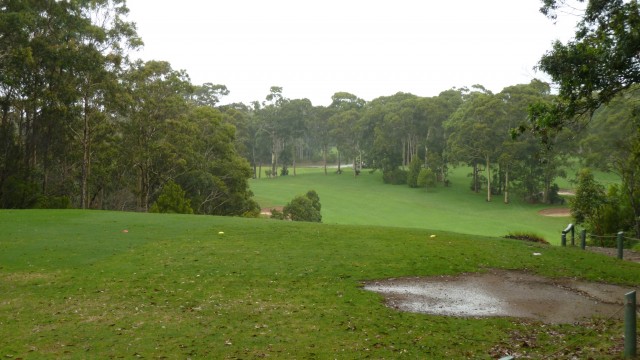 The 11th tee at Narooma Golf Club