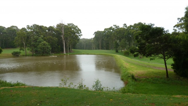 The 12th tee at Narooma Golf Club