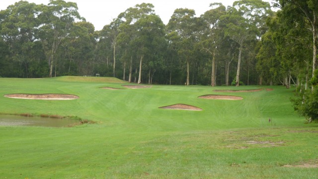 The 13th fairway at Narooma Golf Club