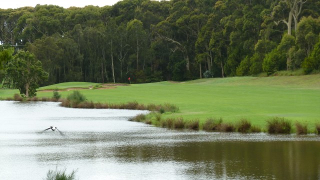 The 15th tee at Narooma Golf Club