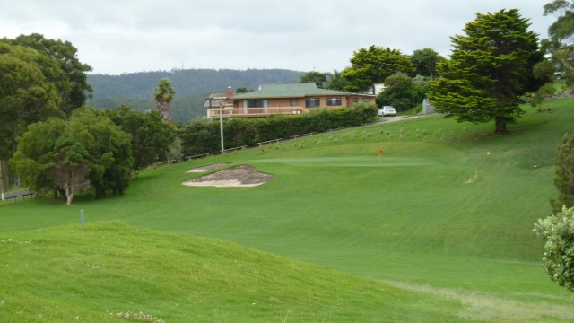 The 1st fairway at Narooma Golf Club