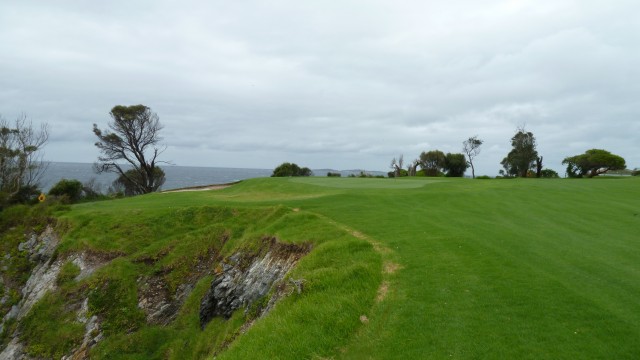 The 3rd green at Narooma Golf Club