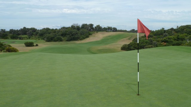 The 3rd green at NSW Golf Club