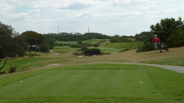 The 9th tee at NSW Golf Club