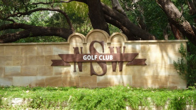 NSW Golf Club Entrance