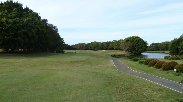 The 10th tee at Palmer Coolum Resort