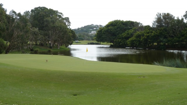 The 11th green at Palmer Coolum Resort