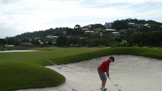 The 3rd fairway at Palmer Coolum Resort