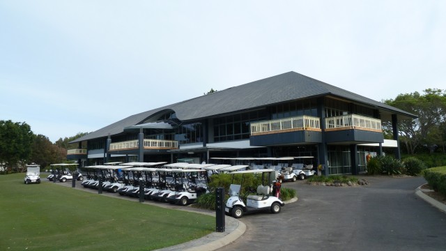 The clubhouse at Palmer Coolum Resort