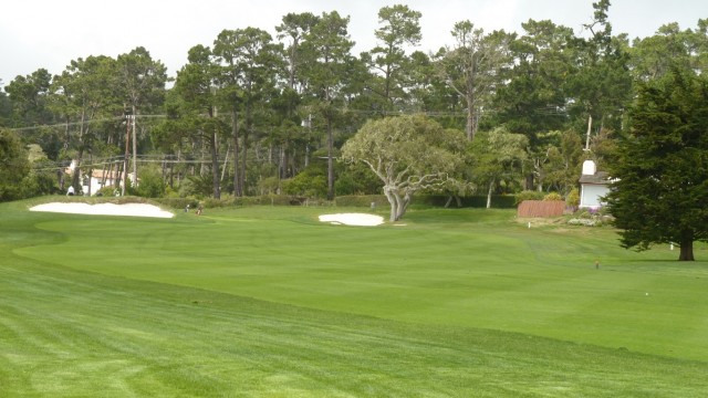 The 14th fairway at Pebble Beach Golf Links