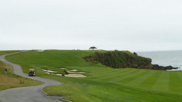 The 6th fairway at Pebble Beach Golf Links