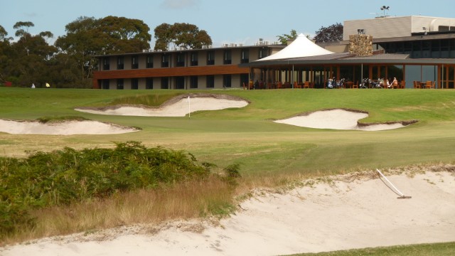 The 18th fairway at Peninsula Kingswood Country Golf Club North