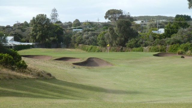 The 11th fairway at Portsea Golf Club