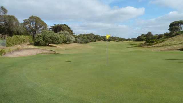 The 11th Green at Portsea Golf Club