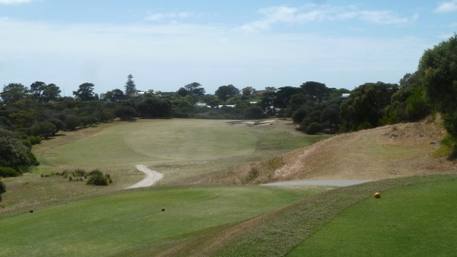 The 4th tee at Portsea Golf Club