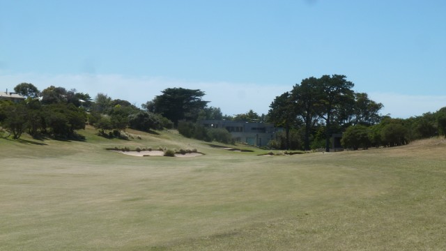 The 8th fairway at Portsea Golf Club