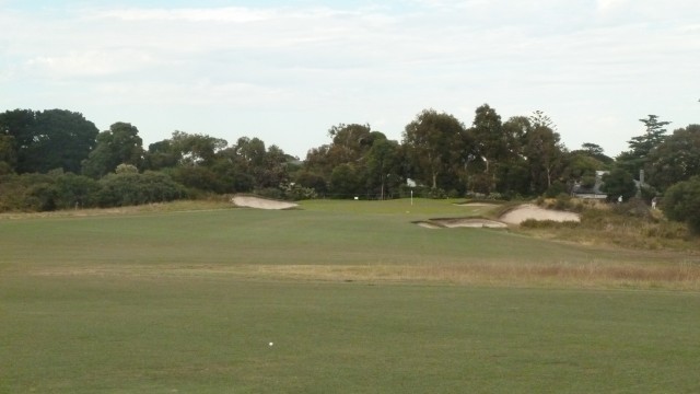 The 4th fairway at Royal Melbourne Golf Course (West)