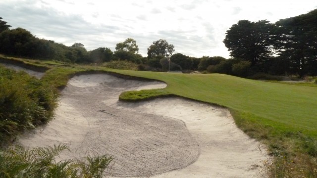 The 5th green at Royal Melbourne Golf Course (West)