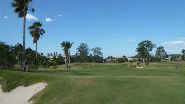 The 11th fairway at Sanctuary Cove Golf & Country Club Palms Course