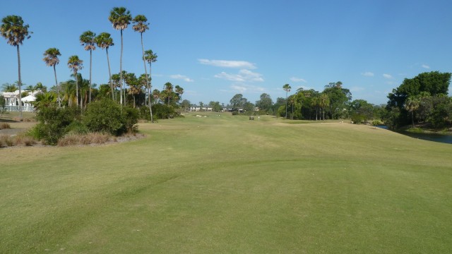 The 11th tee at Sanctuary Cove Golf & Country Club Palms Course