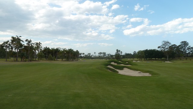 The 14th fairway at Sanctuary Cove Golf & Country Club Palms Course