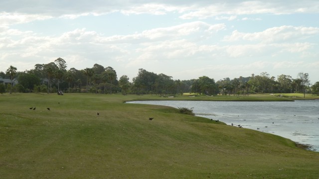 The 14th tee at Sanctuary Cove Golf & Country Club Palms Course