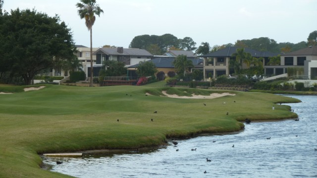 The 16th fairway at Sanctuary Cove Golf & Country Club Palms Course