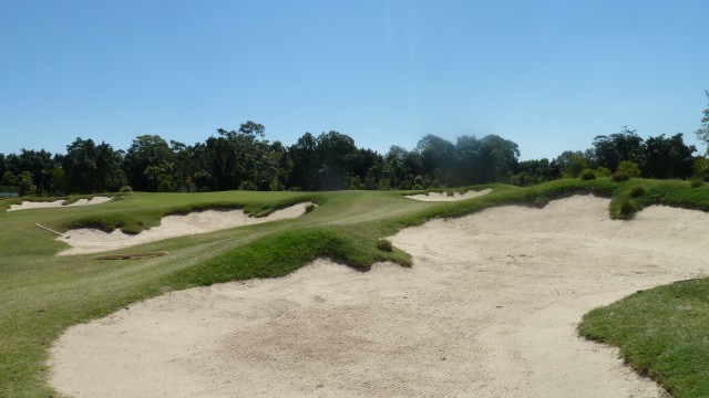 The 2nd fairway at Sanctuary Cove Golf & Country Club Palms Course