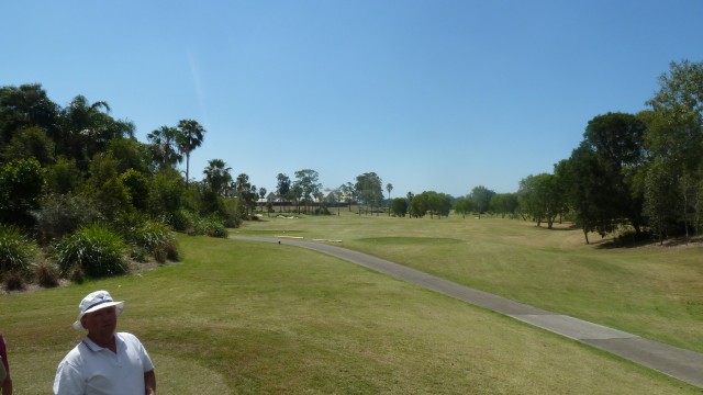 The 4th tee at Sanctuary Cove Golf & Country Club Palms Course