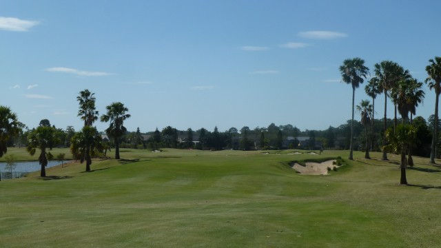 The 6th fairway at Sanctuary Cove Golf & Country Club Palms Course