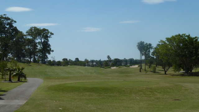 The 6th tee at Sanctuary Cove Golf & Country Club Palms Course