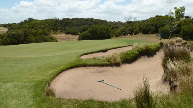 The 16th tee at St Andrews Beach