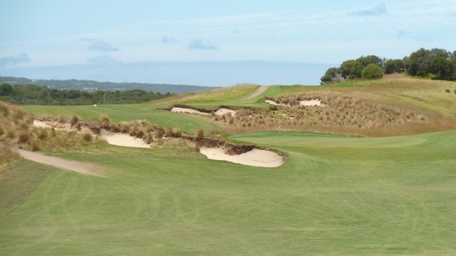 The 17th green at St Andrews Beach