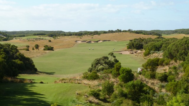 The 1st tee at St Andrews Beach