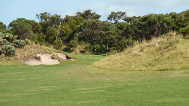 The 3rd fairway at St Andrews Beach